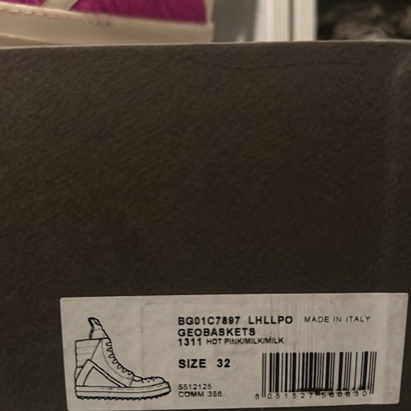 Girls Rick Owens Sneakers - Picture 4 of 5